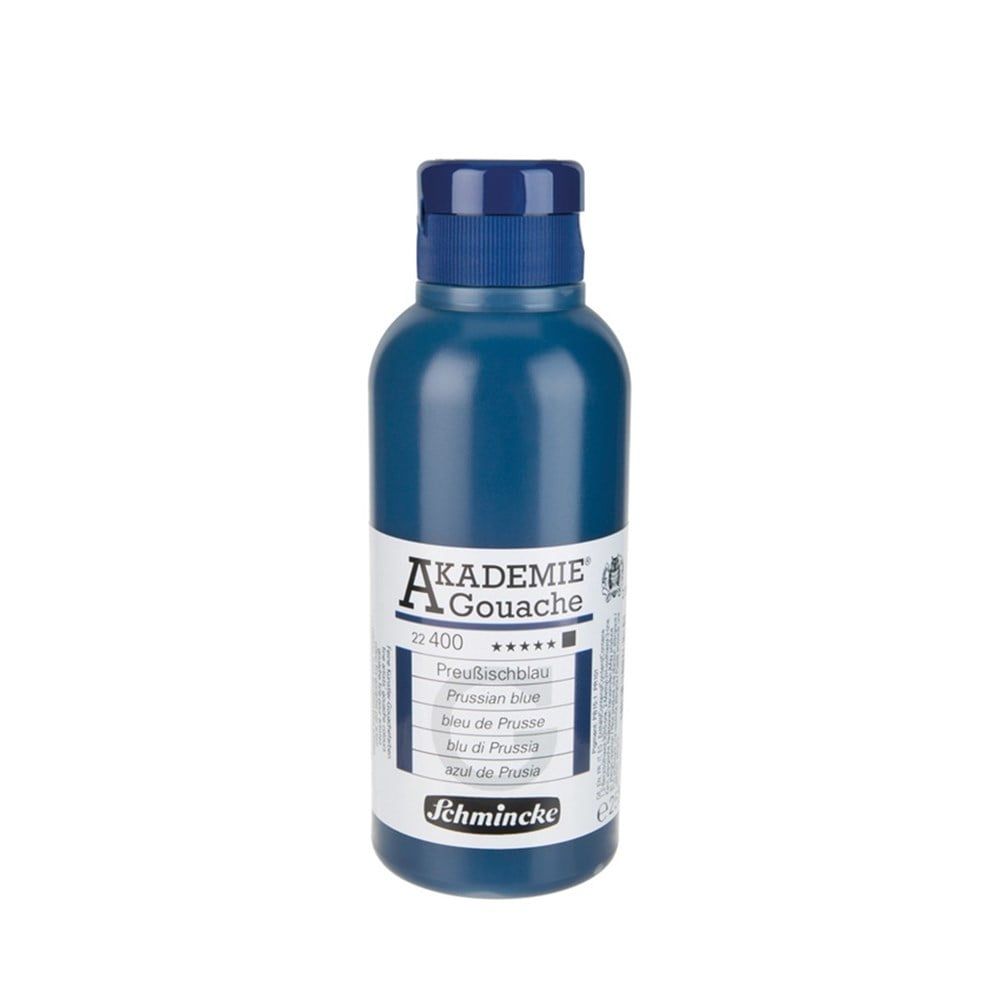  Schmincke Akademie Guaj Boya 250 ml 400 Prussian Blue