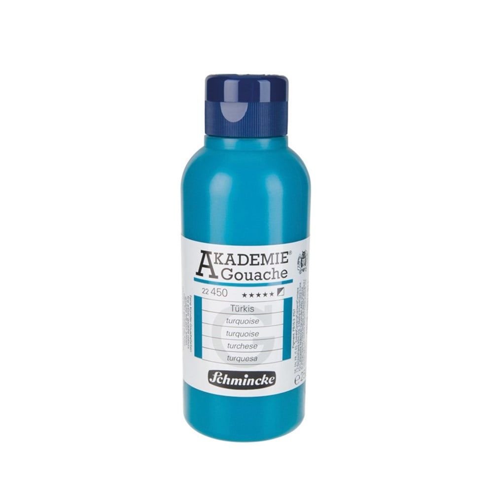 Schmincke Akademie Guaj Boya 250 ml 450 Turquoise