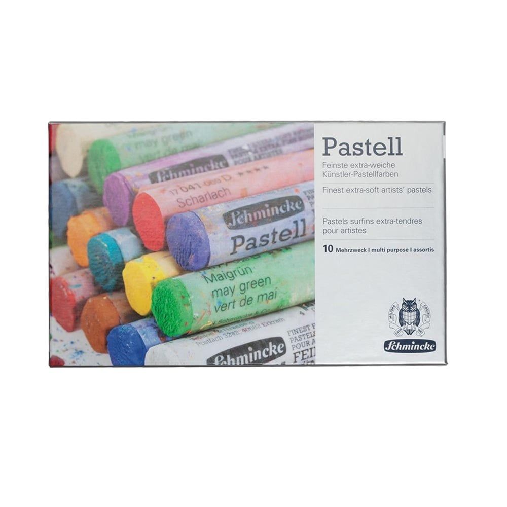 Schmincke Artist Soft Pastel Karton Kutulu Pastel Boya Seti Genel Amaçlı 10 Renk 77210