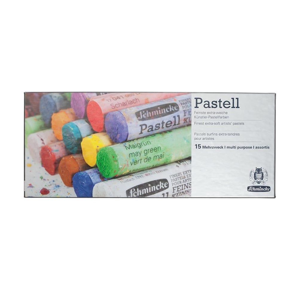 Schmincke Artist Soft Pastel Karton Kutulu Pastel Boya Seti Genel Amaçlı 15 Renk 77215