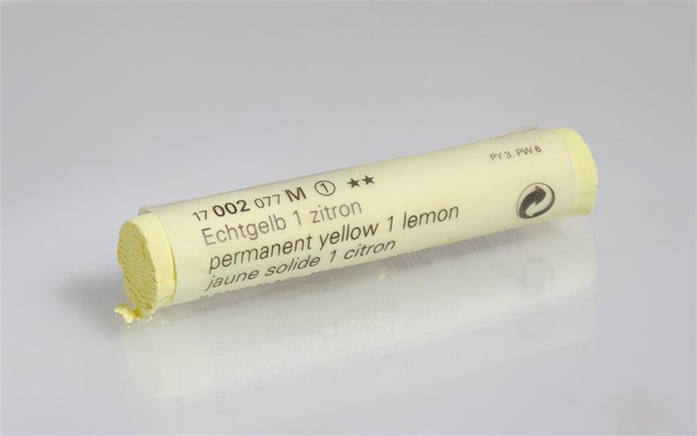 Schmincke Artist Soft Pastel Boya 002 M Permanent Yellow 1 Lemon