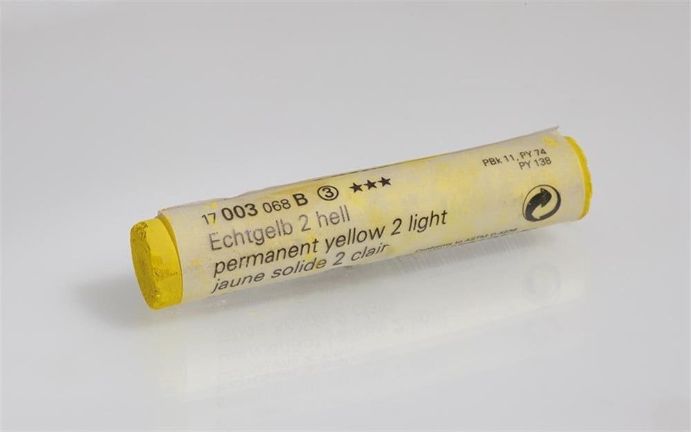 Schmincke Artist Soft Pastel Boya 003 B Permanent Yellow 2 Light