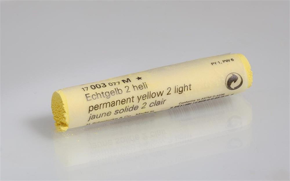 Schmincke Artist Soft Pastel Boya 003 M Permanent Yellow 2 Light