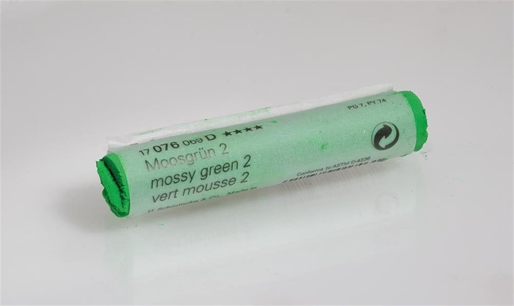 Schmincke Artist Soft Pastel Boya 076 D Mossy Green 2