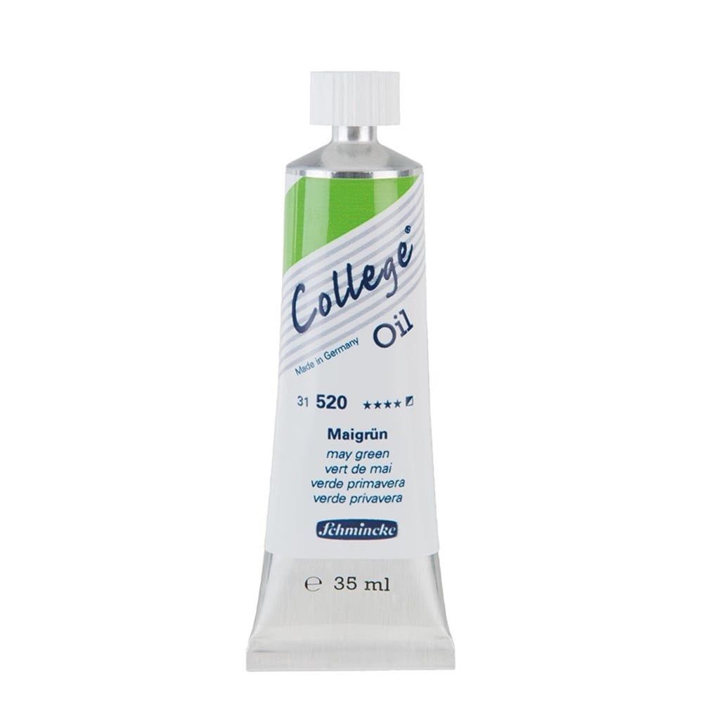 Schmincke College Oil Yağlı Boya 35 ml 520 May Green