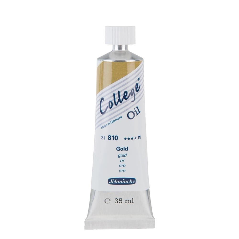 Schmincke College Oil Yağlı Boya 35 ml 810 Gold