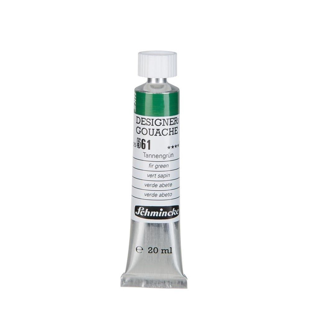 Schmincke Hks Designers' Gouache Guaj Boya 20 ml Tüp 561 Fir Green