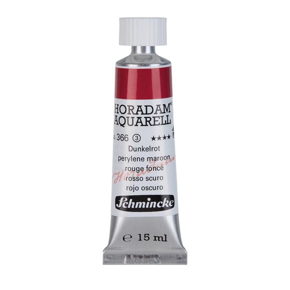 Schmincke Horadam Aquarell Artist Sulu Boya 15 ml Tüp Seri 3 366 Deep Red