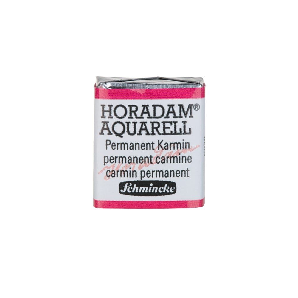 Schmincke Horadam Aquarell Artist Sulu Boya Yarım Tablet Seri 3 353 Permanent Carmine