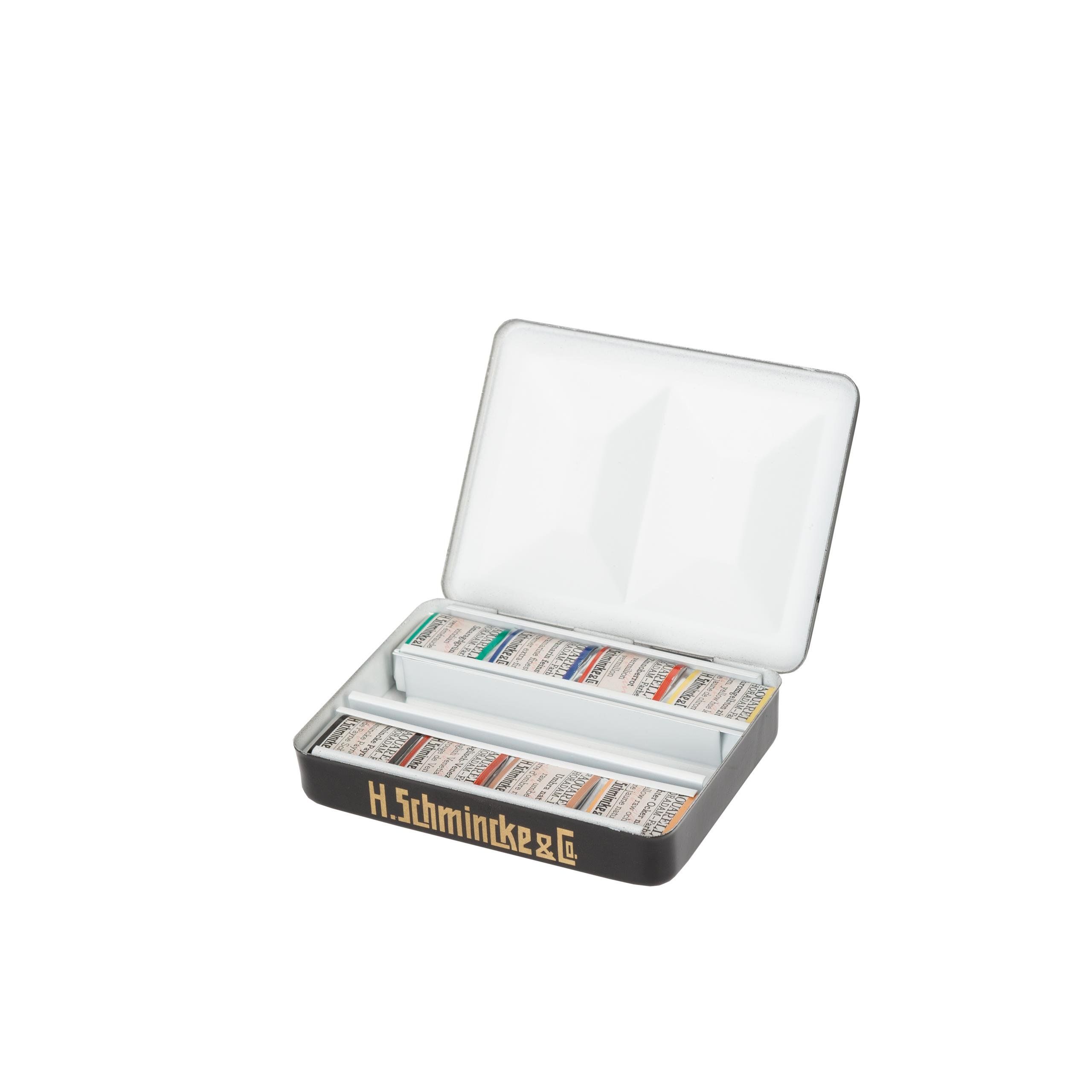 Schmincke Horadam Aquarell Özel Üretim Retro Suluboya Seti 8'li Yarım Tablet 74649