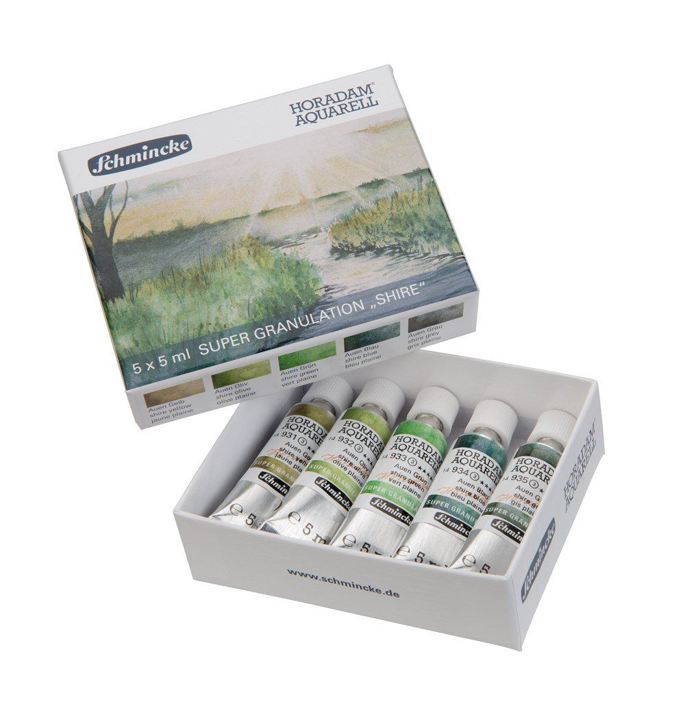 Schmincke Horadam Supergranulation Suluboya Shire Set 5x5 ml