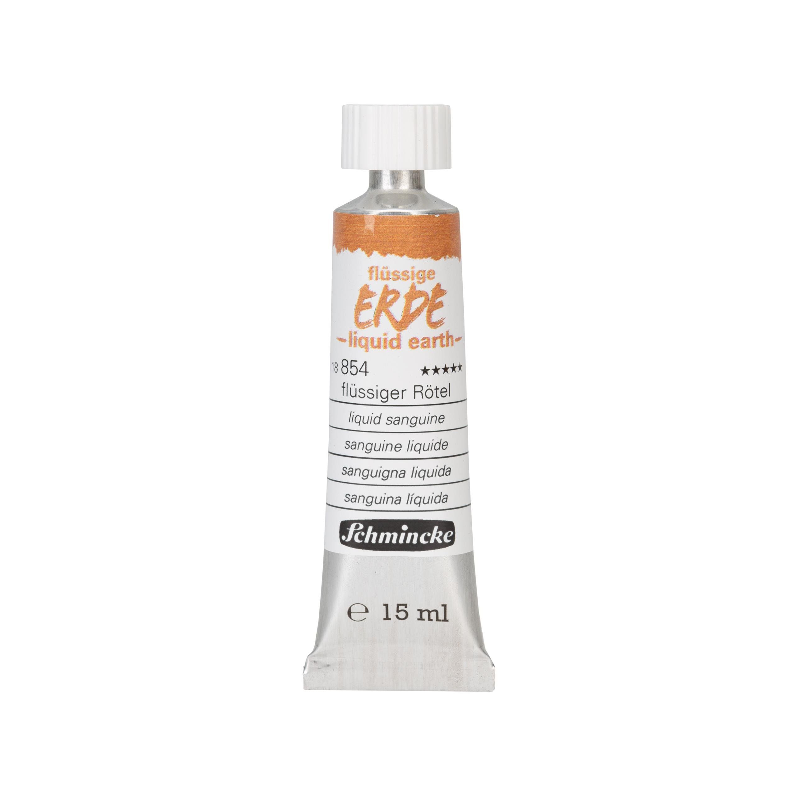 Schmincke Liquid Charcoal Earth Colors - Red Chalk 15 ml