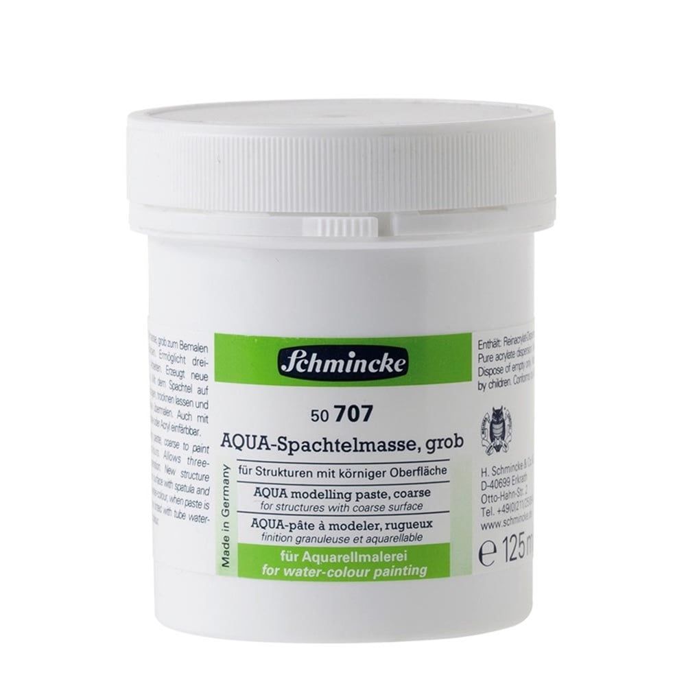  Schmincke Medium 707 Aqua Modelling Paste Coarse Kalın Astar 125 ml