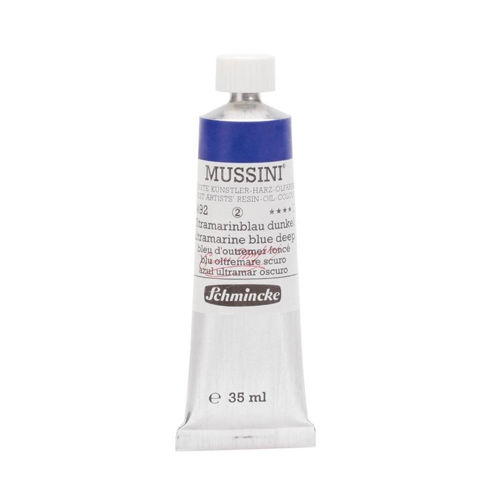 Schmincke Mussini Artist Yağlı Boya 35 ml Seri 2 492 Ultramarine Blue Deep