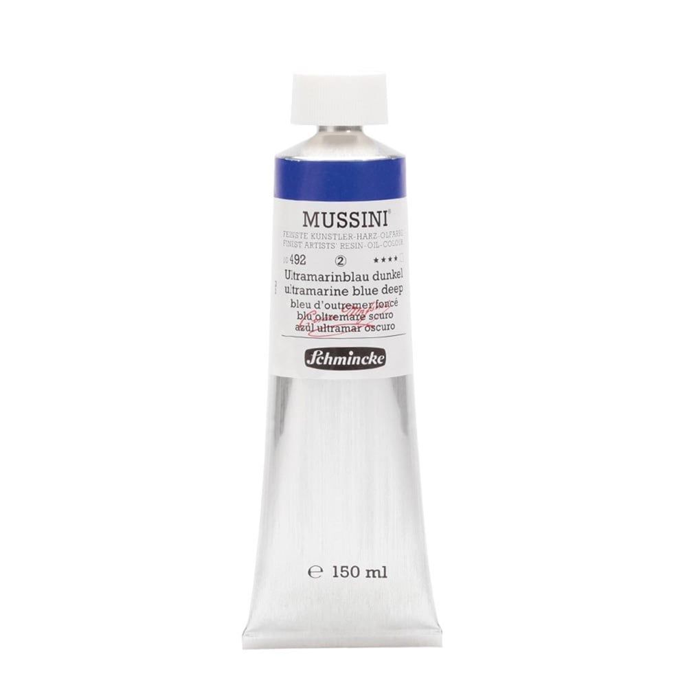  Schmincke Mussini Artist Yağlı Boya 150 ml Seri 2 492 Ultramarine Blue Deep
