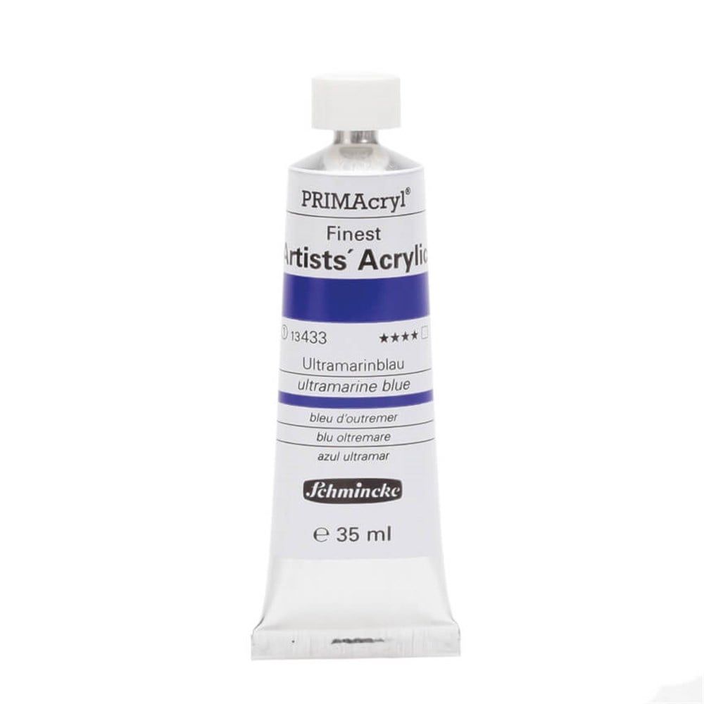 Schmincke Primacryl Artist Akrilik Boya 35 ml Seri 1 433 ultramarine blue 35 ml