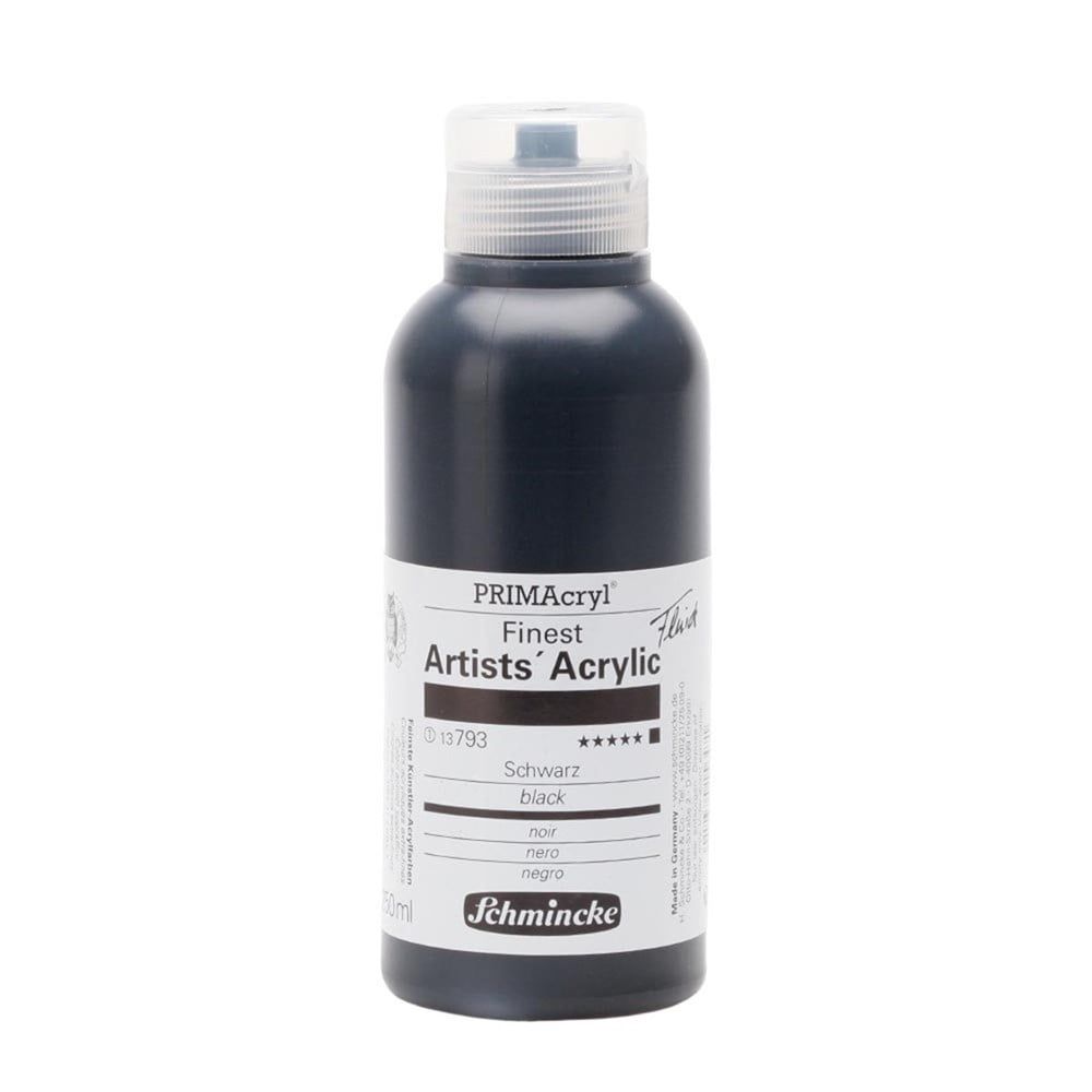 Schmincke Primacryl Artist Akrilik Boya 250 ml Seri 1 793 Black