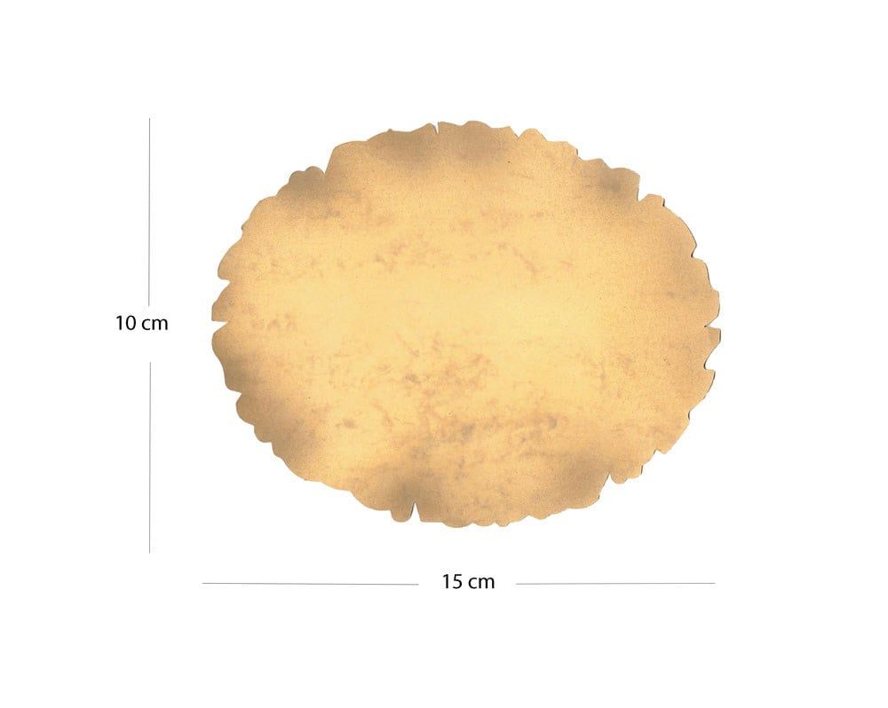 Tezhip ve Minyatür Kağıdı Mermer Desenli, Muhallebi (Nişasta) Aharlı Oval 10-15 cm