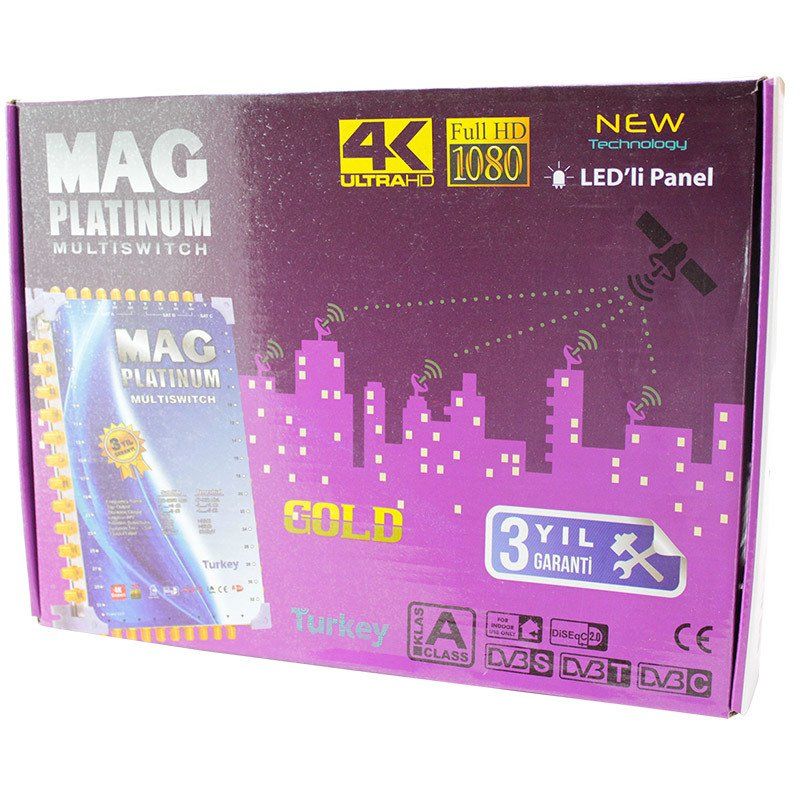  10*24 KASKATLI UYDU SANTRALİ MAG PLATINUM