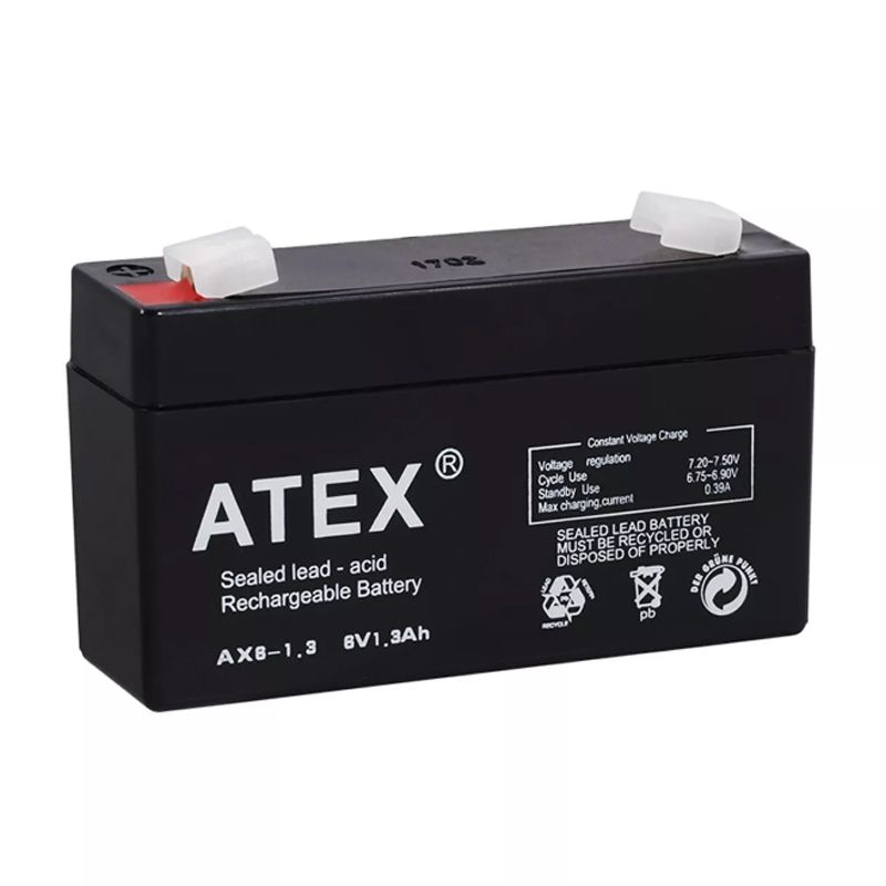  AKÜ 6 VOLT 1.3 AMPER ATEX AKÜ ( 98 X 25 X 52 MM )