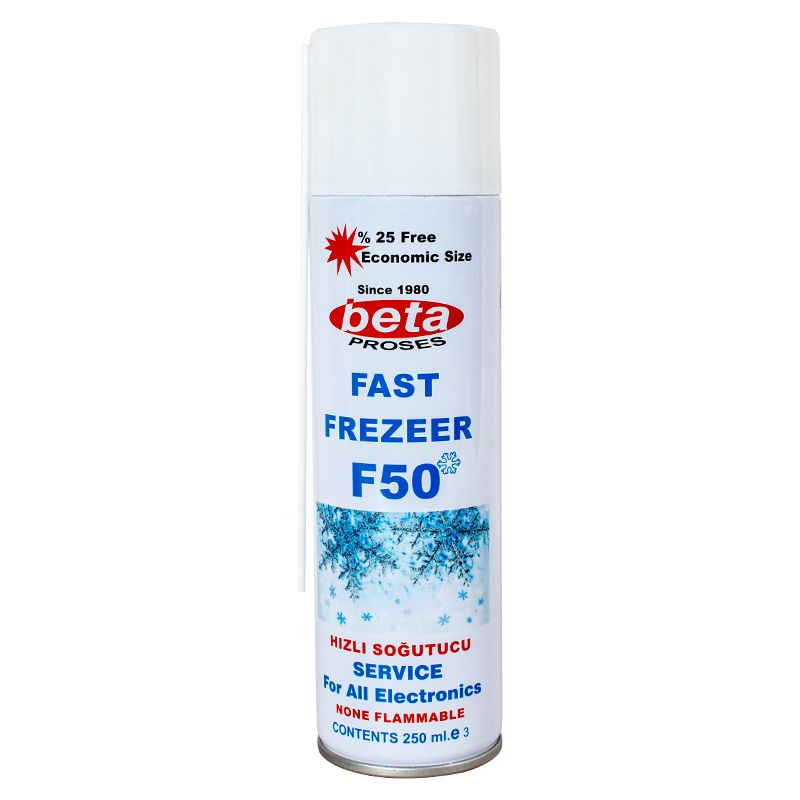  SOĞUTUCU SPREY BETA F-50  200 ML KT-50