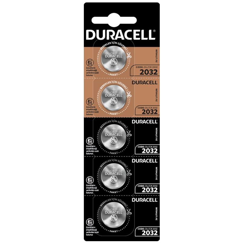  DURACELL CR2032 LİTYUM PİL 5Lİ PAKET FİYAT