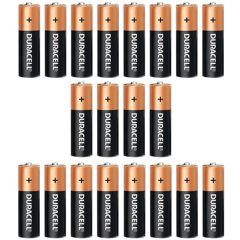  DURACELL LR6/MN1500 1.5V ALKALİN AA KALEM PİL 20Lİ KARTELA PAKET FİYAT (2Lİ YIRTMALI)