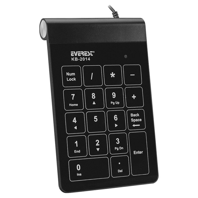  EVEREST KB-2014 USB DOKUNMATİK NUMERİK STANDART KLAVYE SİYAH