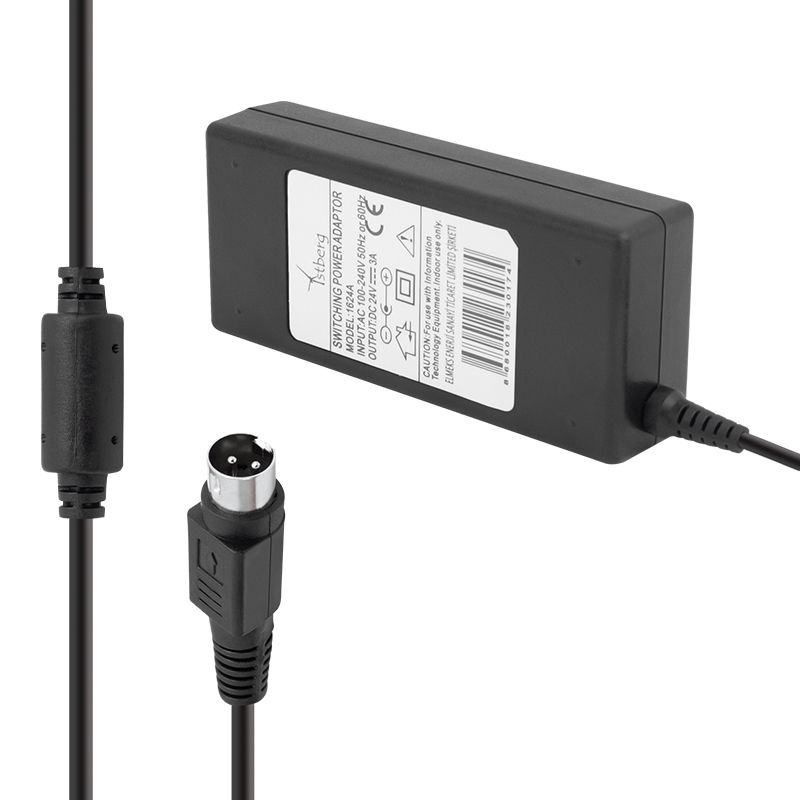 FULLY 1605K 24 VOLT 3 AMPER 3 PİNLİ PLASTİK KASA MASAÜSTÜ PRINTER ADAPTÖR