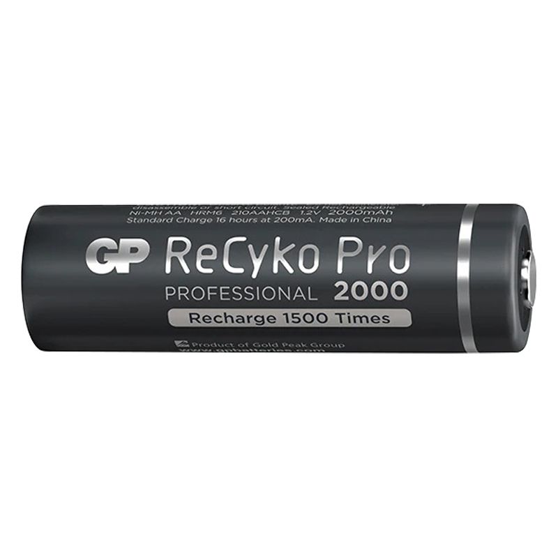  GP RECYKO PRO AA 2000 MAH ŞARJLI 4LÜ PİL GP210AAHCB-2EB4 (GPRHC212B309)
