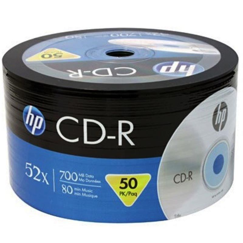 HP CRE00070-3 CD-R 700 MB 52X 50Lİ PAKET FİYAT