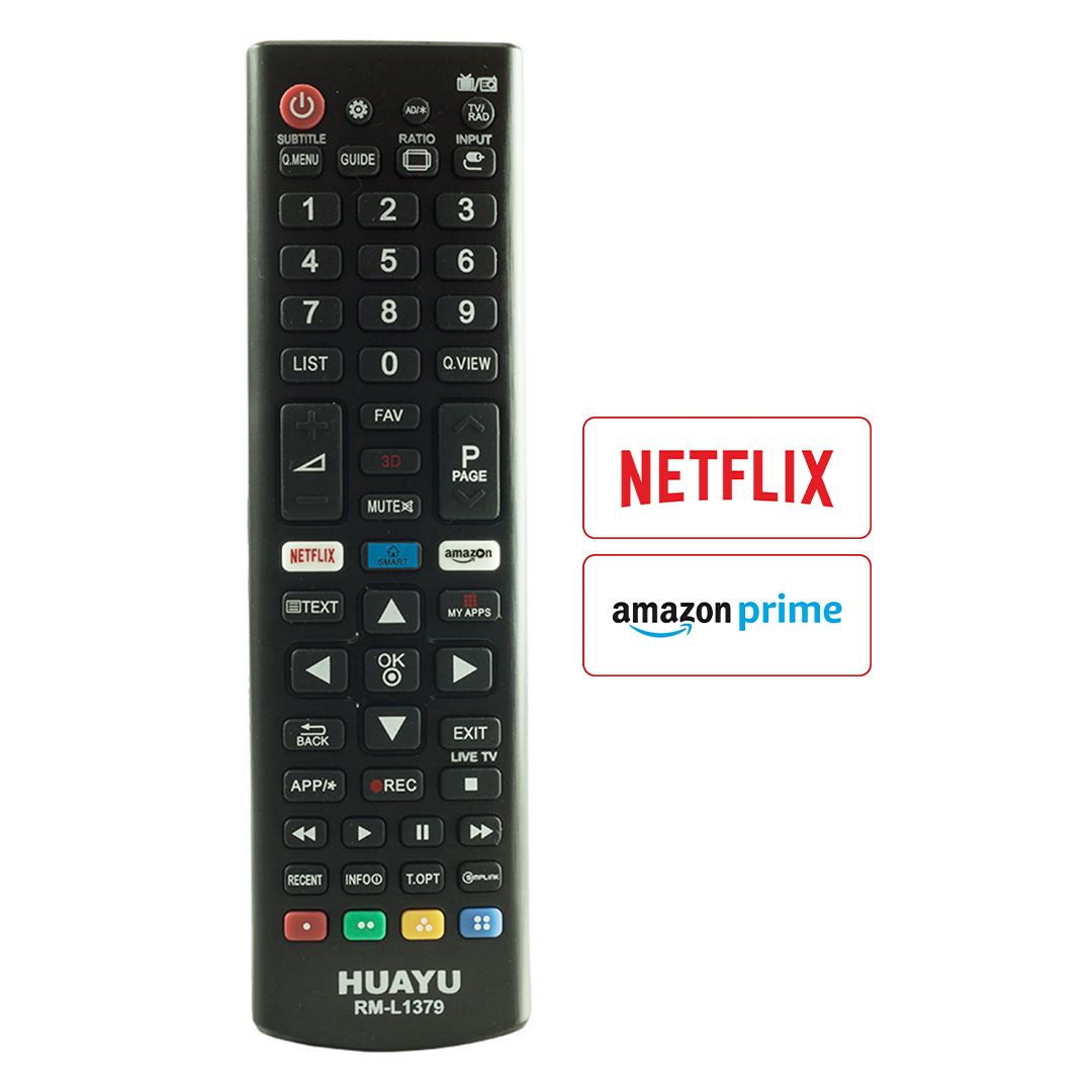 HUAYU KL RM-L1379 LG 3D NETFLIX-AMAZON SMART TUŞLU LCD-LED TV KUMANDA BLİSTERLİ