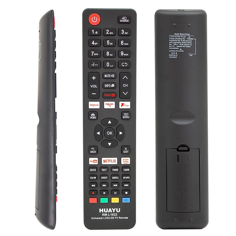  HUAYU KL RM-L1622 NETFLIX-YOUTUBE-GOOGLE PLAY TUŞLU UNIVERSAL LCD LED TV KUMANDA