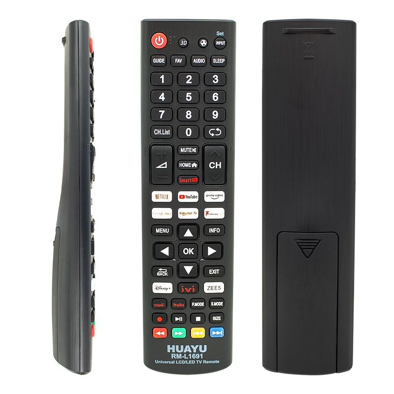  HUAYU KL RM-L1691 NETFLIX-YOUTUBE-GOOGLE PLAY TUŞLU UNIVERSAL LCD LED TV KUMANDA