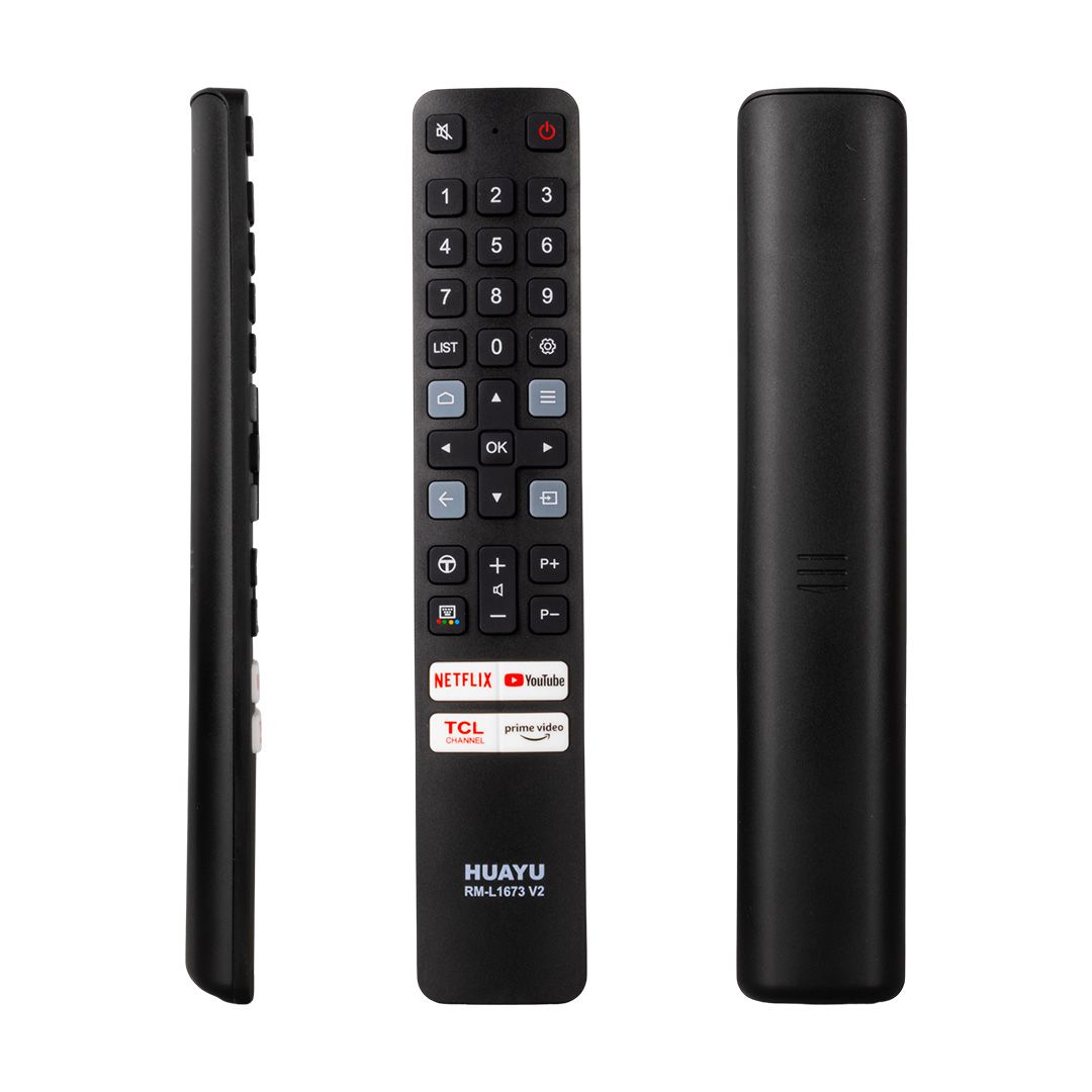  HUAYU KL RM-L1673 NETFLIX-PRIME VIDEO-ZEE5-YOUTUBE TUŞLU TCL LCD-LED TV KUMANDASI