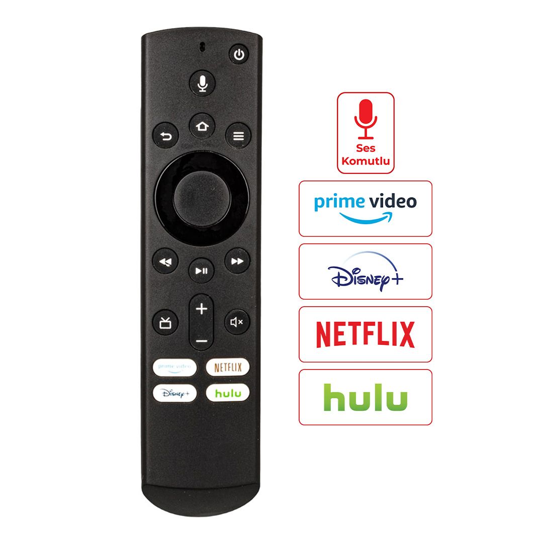 HUAYU KR AMAZON FIRE TV AF-V4 MEDIA OYNATICI KUMANDASI
