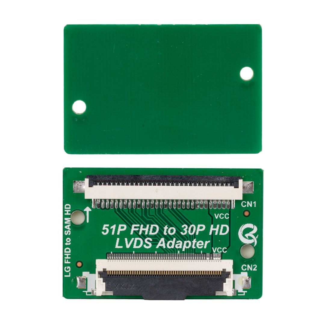  LCD PANEL FLEXİ REPAİR KART 51P FHD TO 30P HD LVDS ADAPTER LG FHD TO SAM HD QK08V2  QK8002A