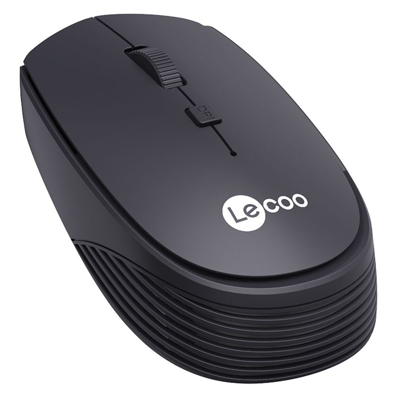  LENOVO LECOO WS202 1600 DPI 4 TUŞLU SİYAH KABLOSUZ MOUSE