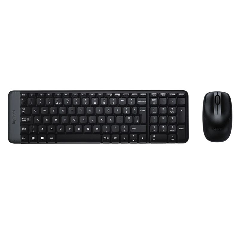  LOGITECH MK220 Q TR SIYAH KABLOSUZ KLAVYE MOUSE SET