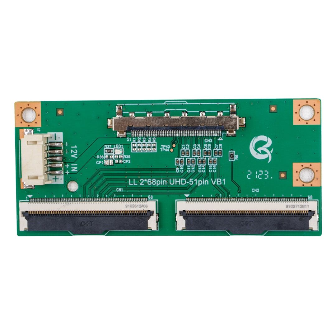  LVDS FLEXİ LG LL 2*68PİN UHD-51 VB1 SET (1 KART 2 FLEXİ 1 KABLO)