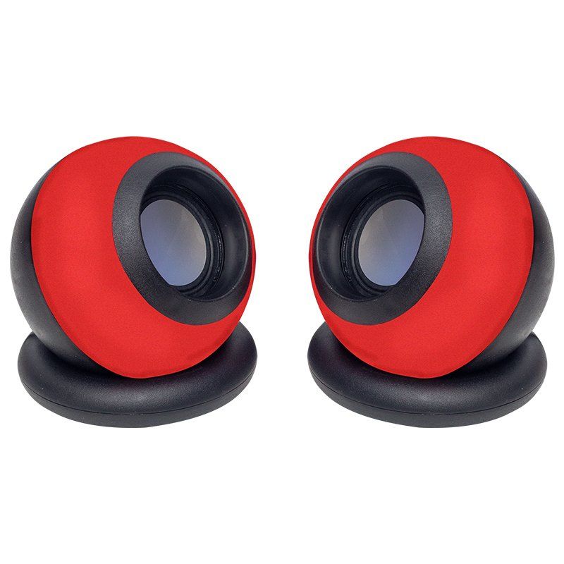  MAGICVOICE D-08L 1 + 1 USB MİNİ OVAL HOPARLÖR ( 3W+3W*4 OHM)