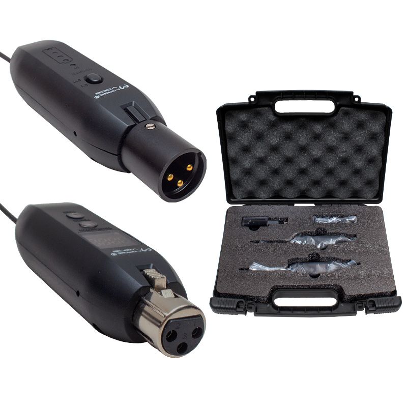  MAGICVOICE MV-19588 UHF KABLOLU MİK İ KABLOSUZ A ÇEVİRİCİ SET(XRL Lİ)