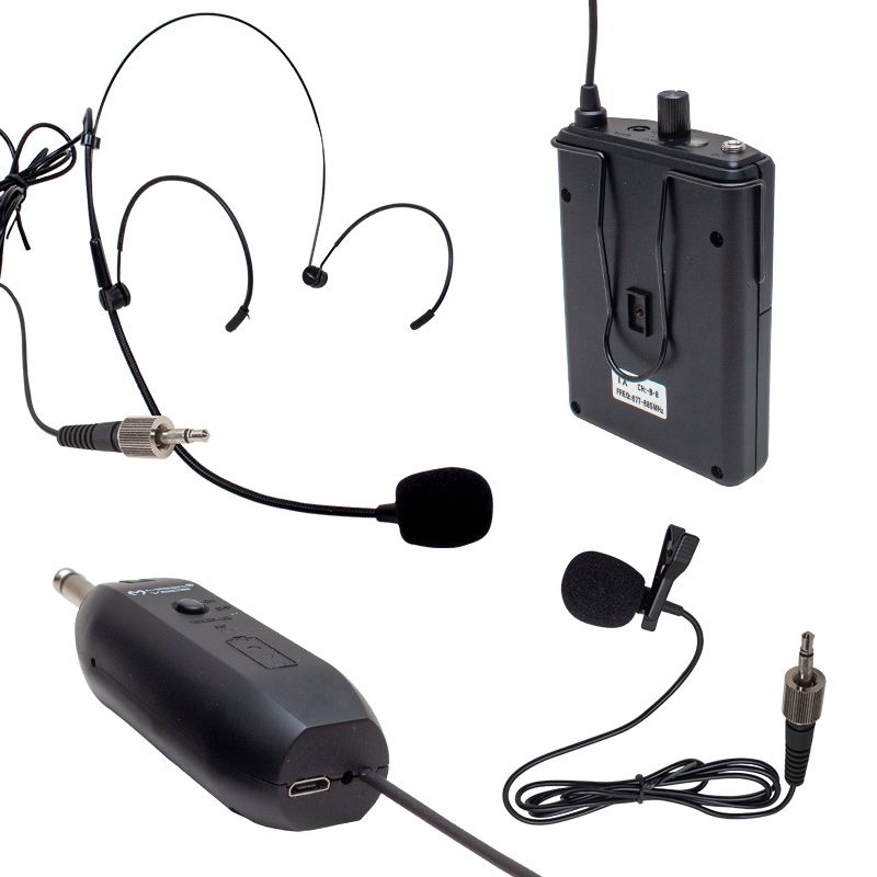  MAGICVOICE MV-19599 UHF KABLOSUZ YAKA MİKROFON