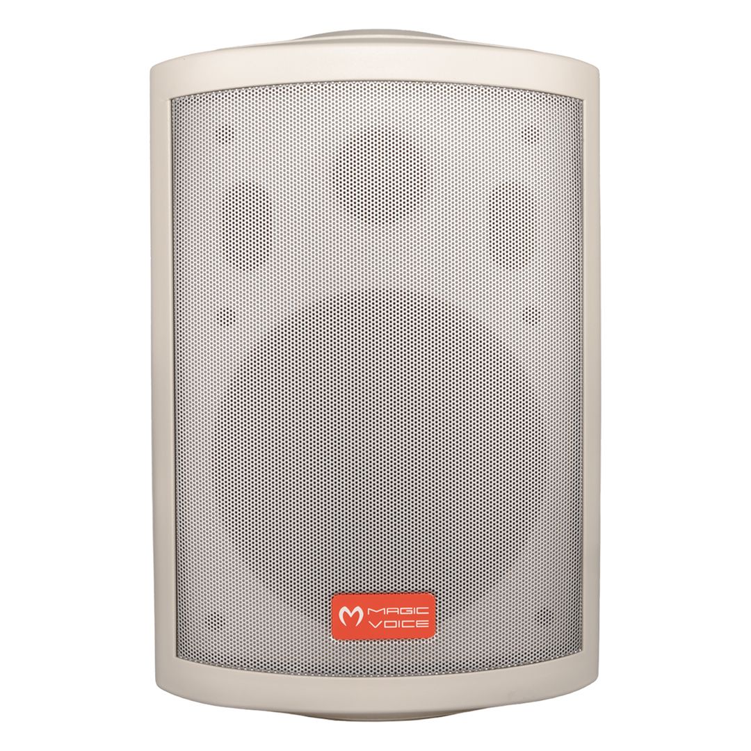  MAGICVOICE MV-25TRF 16 CM 80 WATT BEYAZ SÜTUN HOPARLÖR 2Lİ TAKIM TRAFOLU