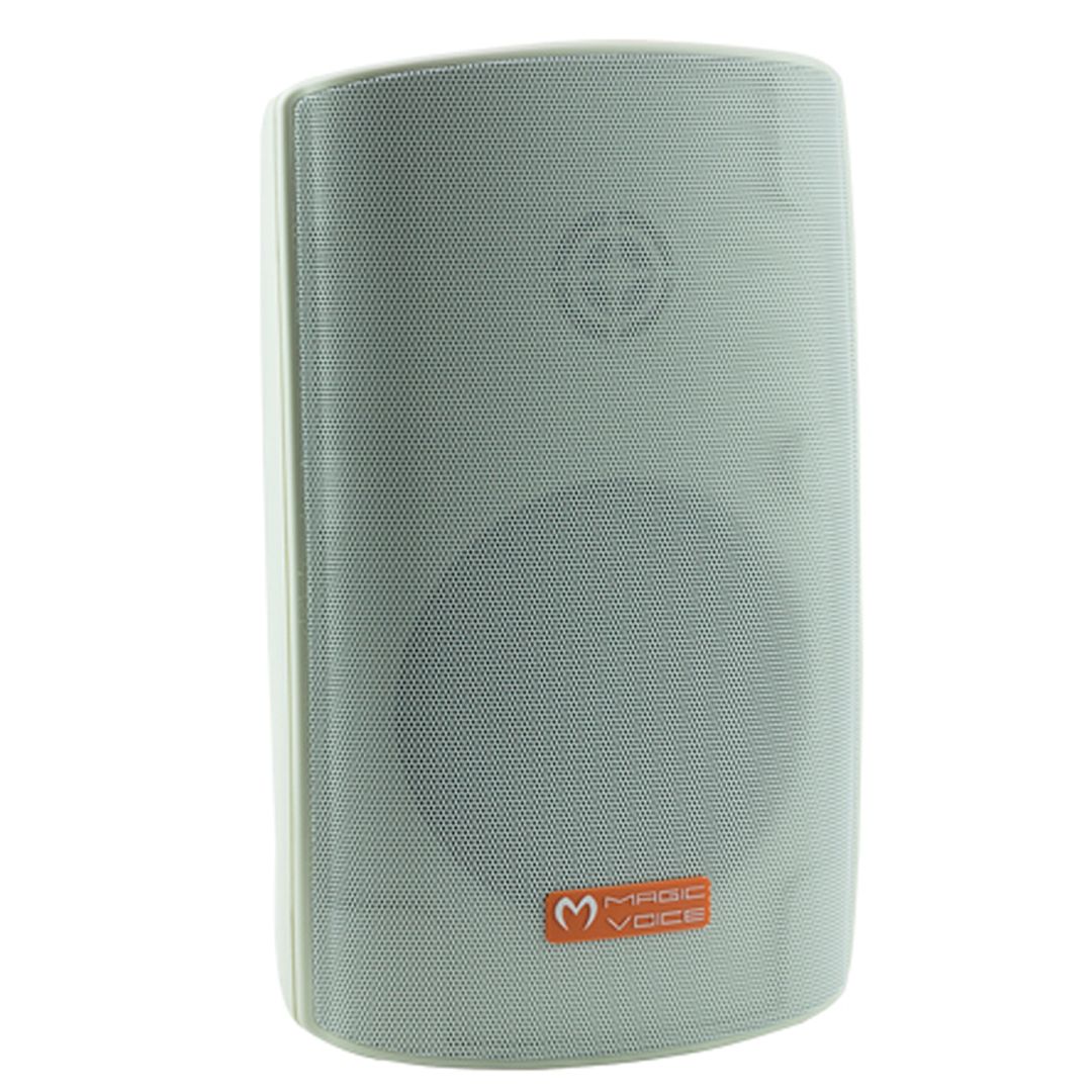  MAGICVOICE MV-38 11 CM 50 W BEYAZ SÜTUN HOP 2Lİ TAKIM TRAFOLU