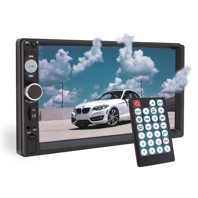  MAGICVOICE MV-5418 USB/SD/FM/AUX/BLUETOOTH 7 DOKUNMATİK MEKANİKSİZ DOUBLE OTO TEYP