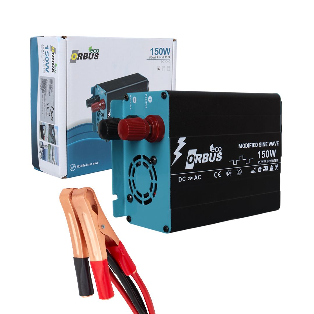 İNVERTER 150W 12V ORBUS MODIFELD SINUS MS-150W - 12 VOLT