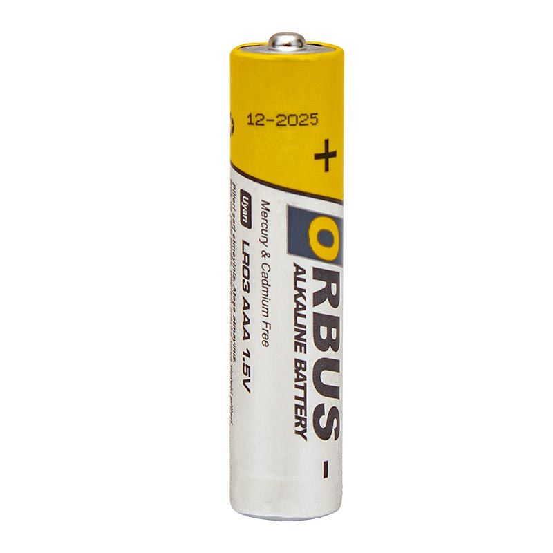  ORBUS AAA ALKALİN İNCE KALEM PİL 60LI PAKET ORB-LR03