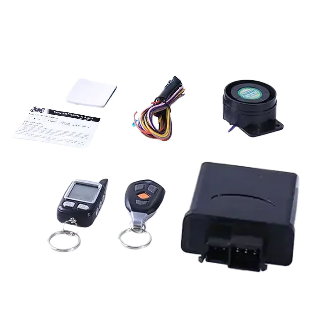  POWERMASTER PM-22737 SPY 120 DESİBEL SESLİ VE TİTREŞİMLİ MOTOSİKLET ALARM SİSTEMİ