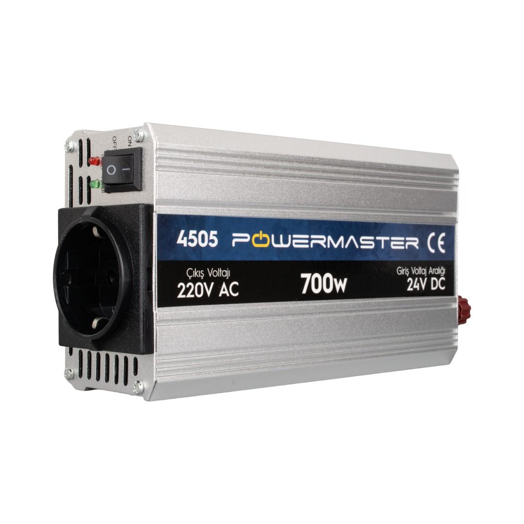  POWERMASTER PM-4505 24 VOLT 700 WATT MODIFIED SINUS İNVERTER